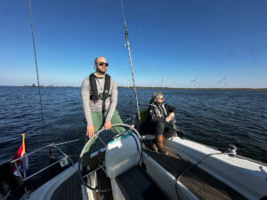 Foto van Corstiaan Smit tijdens opleidingsweekend in Almere